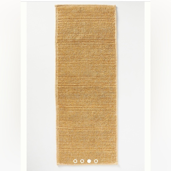Anthropologie Bramble Reversible Bath Runner NEW - Picture 1 of 9
